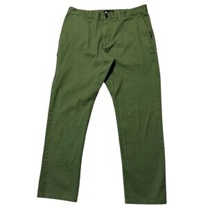 Nike SB Men's Olive Green Chino Pants Casual Skate Style Size 36x30